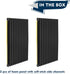 Window Air Conditioner Side Panels, 2 Pack for Windows, Summer Heat and Draft Insulation, Window Seal Accessories