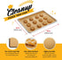 Parchment Paper Baking Sheets, 12x16 In 120 Pcs by Baker's Signature | Precut Non-Stick & Unbleached - Will Not Curl or Burn, Non-Toxic & Comes in Convenient Packaging