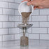 AllSpice Spice Funnel, Metal Stainless Steel 18/8 (1" Bottom)