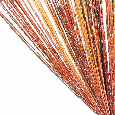 ave split Decorative Door String Curtain Panel, Wall Fringe Divider, 100cm*200cm (#018332)