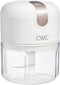 COOK WITH COLOR Wireless Food Chopper, 8 Oz, Effortlessly Chop Garlic, Ginger, Herbs, Creme