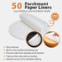 Springform Pan 9 Inch Nonstick Cheesecake Pan with Protector - Leakproof Spring Form Pan for Baking, 9 Inch with 50Pcs