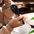 Black Ceramic Soup Spoons Set - 6.75 Inch Deep Oval Hook Design, Dishwasher Safe for Ramen, Pho, Noodles, Stews