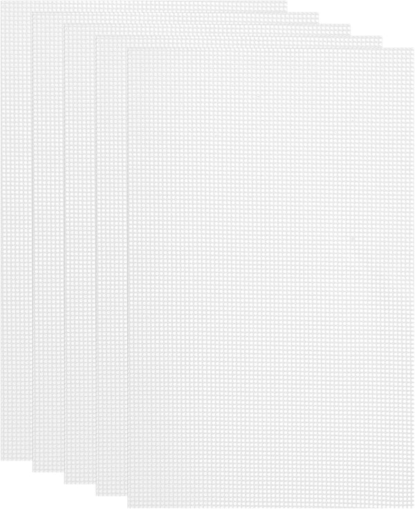 uxcell 13 x 20.9" Silicone Dehydrator Sheets, 5 Pcs Non-Stick Reusable Drying Mesh for Food Dehydrator, White