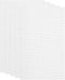 uxcell 13 x 20.9" Silicone Dehydrator Sheets, 5 Pcs Non-Stick Reusable Drying Mesh for Food Dehydrator, White