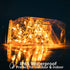 12 Pack Battery Operated Fairy String Lights, 7 Feet 20 LED Waterproof Silver Wire Firefly Lights for Party Christmas