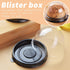 Clear Plastic Mini Cupcake Container - 25 PC Desk Pet Containers for Muffin, Mooncake, Individual Cupcake Holders