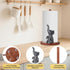 Countertop Home,4 Elephant Paper Towel Holder,Natural Animal Kitchen Decorative,Cute African Elephant Wooden Stand Anti