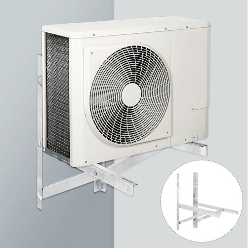 YOKIVE Mini Split Wall Mounting Bracket - Supports 9000-36000BTU & Up to 570lbs of Condenser for Heat Pump Systems