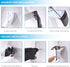 simpletome ONE HAND TEAR Paper Towel Holder, Under Cabinet Adhesive or Drilling Installation, Black