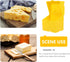 IMIKEYA Sliced Cheese Storage Container, Cute Butter Block Fridge Refrigerator Bacon Container Cheese Keeper Slice Holder Airtight Cheese Box with Flip Lid for Kitchen