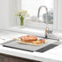 Roll Up Dish Drying Rack, Over The Sink Kitchen Rolling Dish Drainer, Foldable Sink Rack Mat (17.8"x11.8")