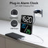 5.7" Snooze Lafocuse LED Digital Alarm Clock Bedside, Table Clocks with Dual Alarm, Date, Day, Temperature, DST, USB