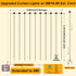 Warm White Curtain Light, 300 LED 9.8ft x 9.8ft Fairy String Light with 16 Hooks, Remote Control for Indoor Decorations