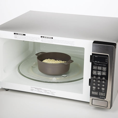 PrepSolutions 4-Piece Microwave Ramen Bowl To-Go - Gray, Includes Soup Spoon, Dishwasher Safe, BPA-Free