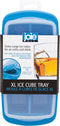 Joie Extra Large Ice Cube Tray, Covered and Stackable with No-Spill Removable Lid, Pop Open Door for Easy Refills