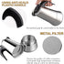 2 Cup 100ML 3.3oz Stainless Steel Moka Pot Espresso Maker - Italian Coffee Percolator for Home Camping