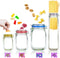 Candy Nut Bag, Set of 24 Reusable Mason Jar Bags, Ideal for Fresh & Leakproof Snack Storage