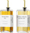 New England Stories Kitchen Cooking Oil Dispenser Set, Olive Oil and Vinegar