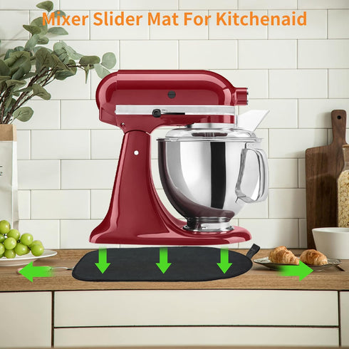 Sliding Mat for KitchenAid Mixer, Compatible with 4.5-5 Qt Tilt-Head Stand Mixer
