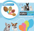 Pet Food Scoops Plastic Measuring Cups Set for Dog, Cat, and Bird Food (Random Color)