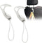 Gear Hook Clear 2-Pack, Lightweight S Hook for Backpacks and Closet Storage, Indoor/Outdoor Use