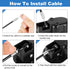 Nonley Heavy-Duty Metal Recliner Handle Replacement Parts - Fits Most Major Recliner Couch Sofa Chairs