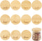 Tessco for you 12 Pieces Yogurt Jar Lids Inspirational Yogurt Bamboo Lids