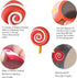 10 Pieces Love Food Fridge Magnets, Refrigerator Magnets with Rainbows and Love for Home Decoration