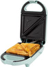 Tasty Mini Sandwich Maker, Makes Sandwiches, Paninis, Grilled Cheese, 600W, Aqua