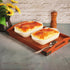 Rectangular Porcelain Baking Dish Set, Au Gratin Dishes and Ramekins, 16 oz Bakeware Set of 2, Beige