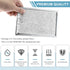 WB06X10309 Microwave Grease Filter 7-5/8 x 5" Replacement Parts Compatible with GE WB06X10359 (4 Packs)