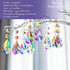 25pcs 50mm kanpura Crystal Prisms Chandelier Suncatcher Beads Replacement Colorful Hanging Crystals for Chandeliers