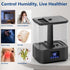4L 60H 3 8H 4L) KZF Top Fill Humidifiers for Bedroom & Runtime - Cool Mist Humidifier, Mist Levels, Timer, Essential