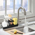 Countertop, 5 Toothbrush Holders for Bathrooms, Carbon Steel Tooth Brushing Holder Electric Toothbrush and Toothpaste
