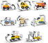 Construction Truck Cookie Cutter Set of 8 - Bulldozer Cement Mixer Dump