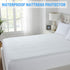 BALEINE Waterproof Mattress Protector, Breathable Cooling Soft Washable Mattress Cover with Deep Pocket (Twin)