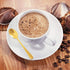 Set of 16 Gold 4 Inch Demitasse Espresso Spoons and 4.8 Inch Stainless Steel Forks for Dessert