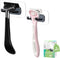 Hook LAB Strong Adhesive Shower Razor Holder, 2-Pack Waterproof Wall Hooks for