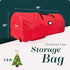 Rolling Tree Storage Bag - Storage for 7.5-Foot Artificial Christmas Holiday Tree. Zippered Bag, Carry Handles and Wheels for Easy Transport. Protects Against Dust, Insects, and Moisture. (RED) by Handy Laundry