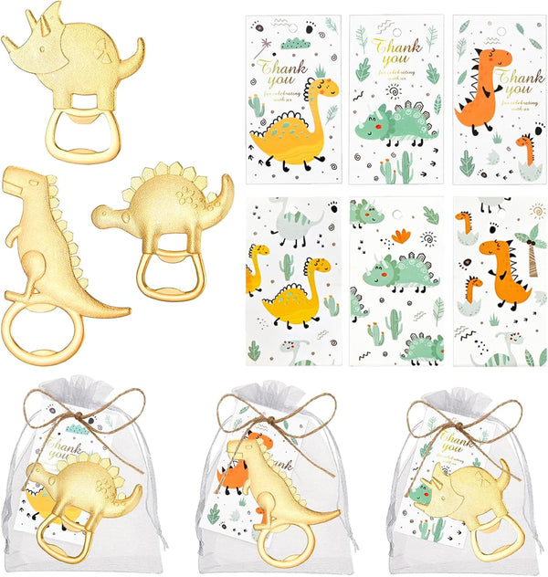30 Pcs Dinosaur Bottle Openers Baby Shower Return Favors for Guests Bottle