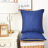 Pack 2 20 20 Inches CaliTime Throw Pillow Covers of Super Soft Faux Suede Gold Piping Edge Accent Cushion Cases