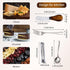 Charcuterie Accessories (20 Pcs), Cheese Spreaders for Charcuterie Board, Mini Serving Spoons, Forks and Mini Serving Tongs - Charcuterie Utensils for Butter, Cheese and Pastry Making by GUZE-US