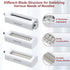 3 3 Set Pieces Pasta Maker Attachment for Kitchenaid Stand Mixers, Noodle Maker PCs of Pasta Roller Fettuccine Cutter