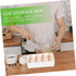 8 Box Fridge Egg Keeper Egg Stand Holder Mini Condiment Bottles Eggs Container for Refrigerator Egg Organizer for Refrigerator Egg Carrier Egg Tray Travel Outdoor White