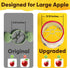 5.12-Inch 8 Newness Apple Slicer - Slices, Ultra-Safe & Heavy-Duty Stainless Steel Extra Large Apple Cutter, Upgraded
