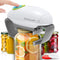 Higher Torque One Touch Electric Jar Opener, Easy Remove Almost Any Size Lid with Auto-Off, Powerful for Weak Hands and