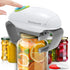 Higher Torque One Touch Electric Jar Opener, Easy Remove Almost Any Size Lid with Auto-Off, Powerful for Weak Hands and