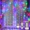 Curtain Lights String Lights Bedroom - 300 LED 9.8x9.8Ft Twinkle String Light Decorations for Indoor Outdoor Decor