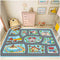 Kids Rug 47''x71'' Car Rugs Playmat for Kids Toy Cars for Playroom